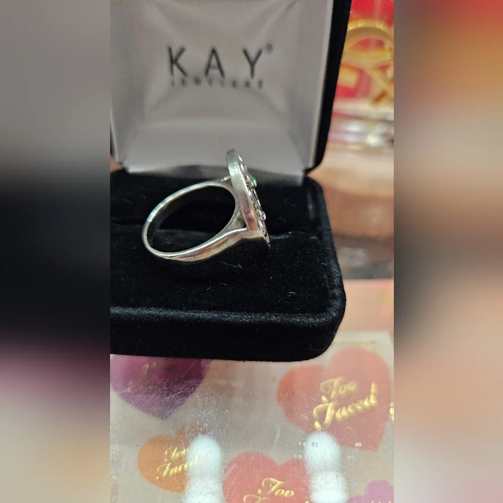 Tree of life ring sterling silver size 8.5
